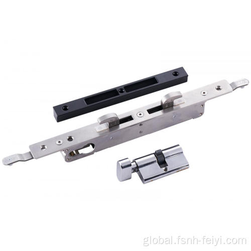China Stainless steel multi-point double hook lock body Supplier